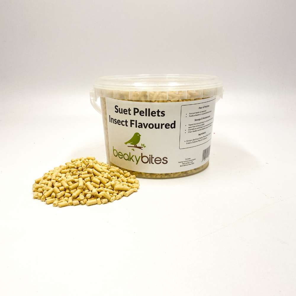 Suet Pellets with Insects - BeakyBites